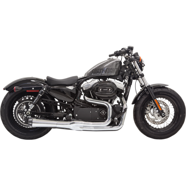 (image for) BASSANI XHAUST Road Rage II Mega Power Exhaust System Chrome