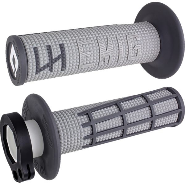 (image for) ODI EMIG 2.0 V2 Lock-On Grips - Gray/graphite