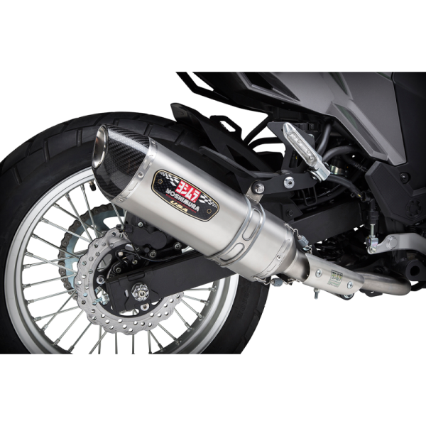 (image for) Yoshimura R-77 (Works Finish) Slip-On for Kawasaki Versys-X 300 17-23