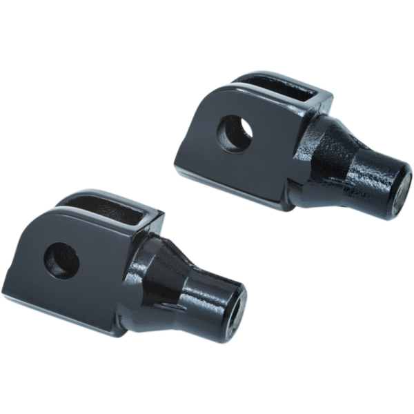 (image for) Front Footpeg Adapter for SUZUKI M109R Boulevard 06-20 (Gloss Black)