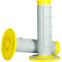 (image for) Renthal Dual-Compound Half-Waffle Grips - Yellow