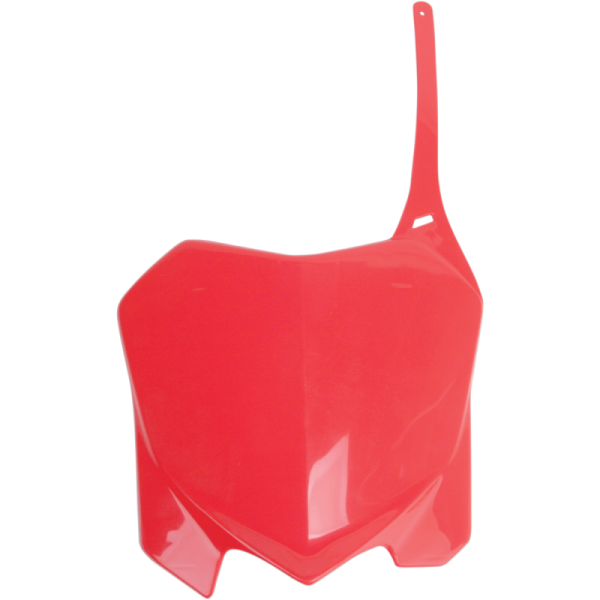 (image for) UFO Front Number Plate - 00-22 CR red