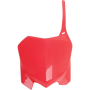 (image for) UFO Front Number Plate - 00-22 CR red