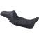 (image for) Drag Specialties Predator III Extended Reach Seat, Double Diamond Silver Thread