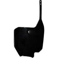 (image for) UFO Front Number Plate - Black