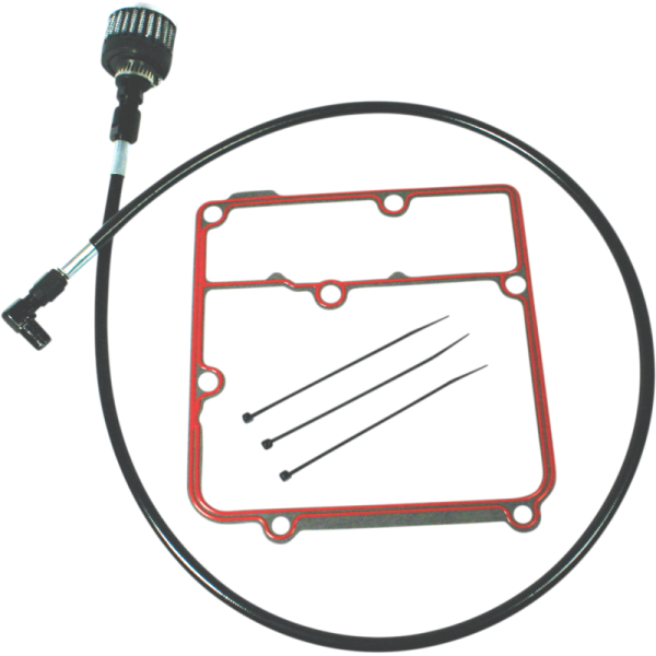 (image for) FEULING OIL PUMP CORP. Oil Tank Breather Kit, Black