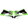 (image for) Factory Effex OEM Shroud and Tank/Shroud Graphics, Style 02 for KDX200/220 95-07