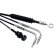 (image for) Black Vinyl Throttle Cable, 39.2" - 42.5"