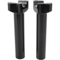 (image for) Forged Aluminum Straight Risers Black 6.5"