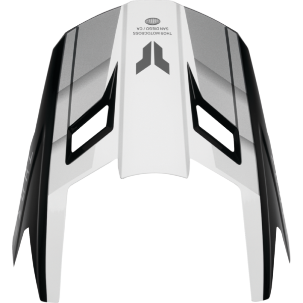 (image for) Thor Fleet Visor - Defy, Black/White, Size XS-M