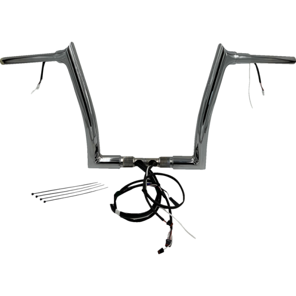 (image for) EZ Install Handlebar Kit Chrome 12" Rise