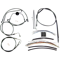 (image for) Black Pearl Designer DOT Handlebar Installation Kit, 12"-14" Apes