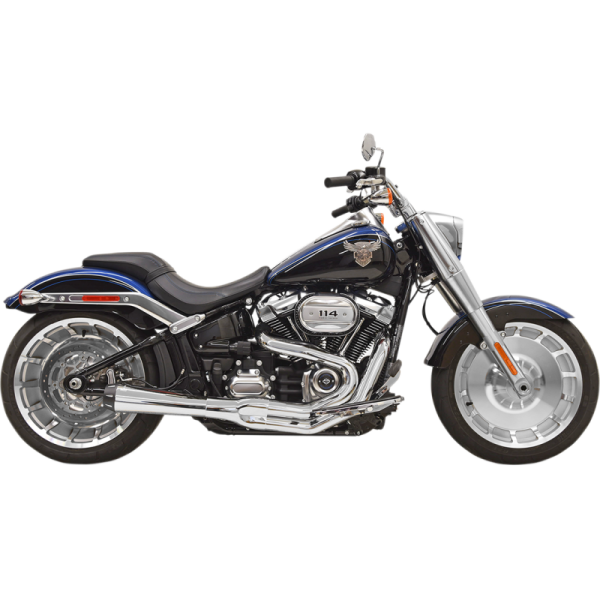 (image for) Bassani Road Rage Gen II 2-Into-1 System Chrome (FXBR/FLFB/FXDRS)