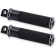 (image for) Arlen Ness Fusion Male Mount Footpegs, Beveled Black