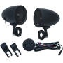 (image for) Road Thunder Speaker Pods with Bluetooth Controller, Satin Black