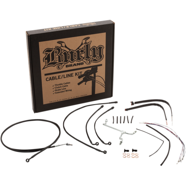 (image for) Ape Hanger Install Kit - Stainless Steel