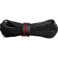 (image for) KFI Smoke Synthetic Winch Rope - 3/16" x 50'