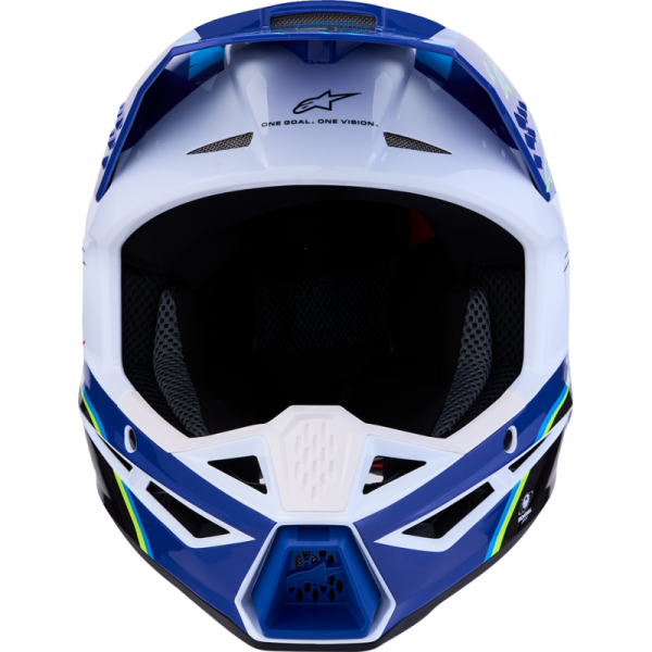 (image for) Alpinestars SM3 Youth Helmet - Falcon, Blue/Black/Pink, Size M