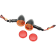 (image for) Lights w/ amber/red lenses (stud mount)