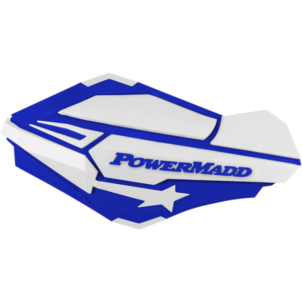 (image for) POWERMADD/COBRA Sentinel Handguards - Blue/white