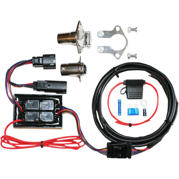 (image for) Khrome Werks Trailer Wiring Kit For 14-23 Police Touring (Round)