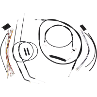 (image for) XR Stainless DOT Kit - Black w/ Black Fittings 10"-12"