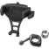 (image for) Constrictor Phone Holder - Black w/ Black 7/8” or 1” Aluminum Clamp