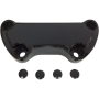 (image for) Handlebar Clamp Scalloped Matte Black