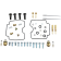 (image for) Carburetor Repair Kit for Yamaha XVS1100 V Star 99-05