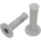 (image for) ODI Ruffian MX Single-Ply Grips - No-Waffle - Gray