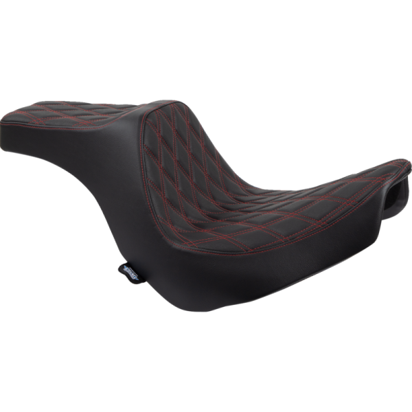 (image for) DRAG SPECIALTIES SEATS Predator III Seat Double Diamond Red