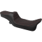 (image for) Drag Specialties Extended Reach Predator III 2-Up Seat, Double Diamond Red Thread