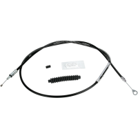 (image for) High-Efficiency Black Vinyl Clutch Cable for Dresser (68.25" +6")