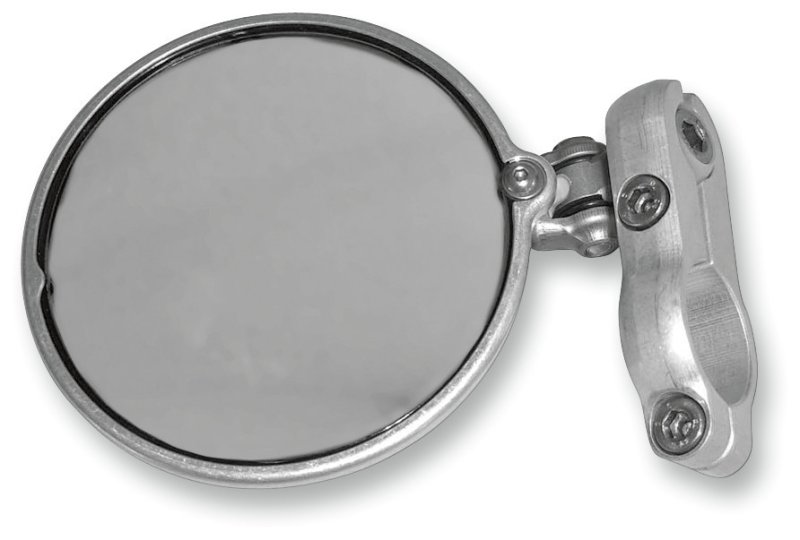 (image for) CRG Hindsight Lane Splitter Mirror - Left Silver