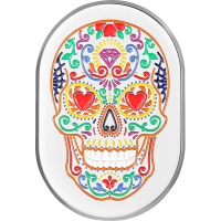 (image for) Antenna Cover Right Rear Polished Sugar Skull