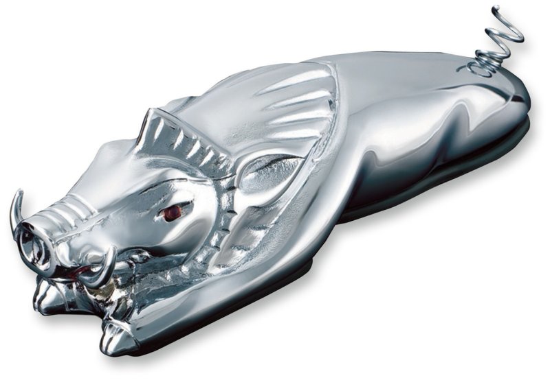 (image for) Wild boar fender ornament