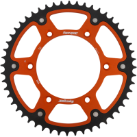 (image for) Supersprox Rear Sprocket - 52T Stealth/Orange