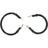 (image for) Solid Black Battery Cable Kit for FXST/FLST