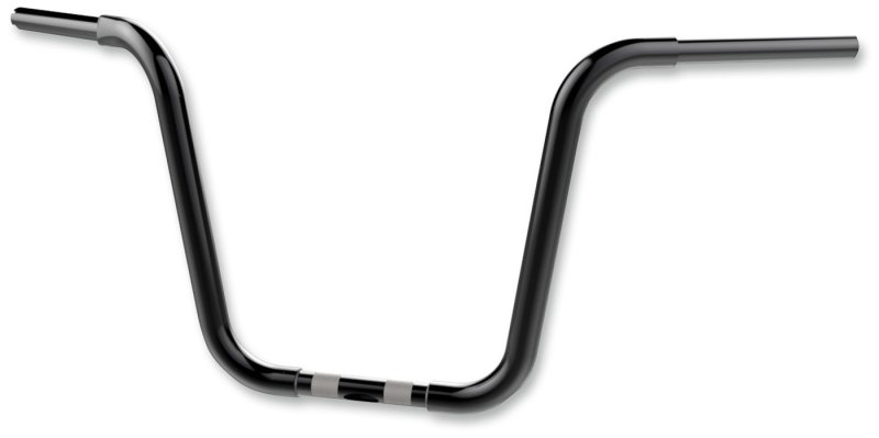 (image for) 1 1/4" Handlebars - 14" Rise Fat Bobber Apes, Gloss Black