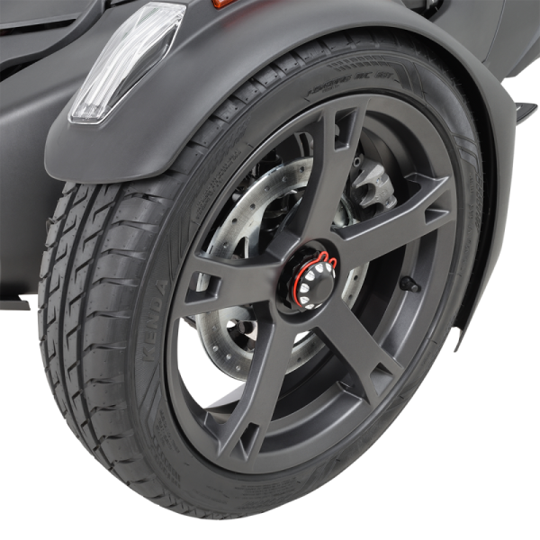 Show Chrome Axle Caps for Can-Am Ryker