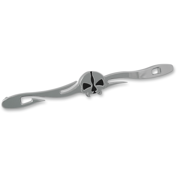 (image for) Drag Specialties Split Skull Shift Linkage Chrome (99-16)