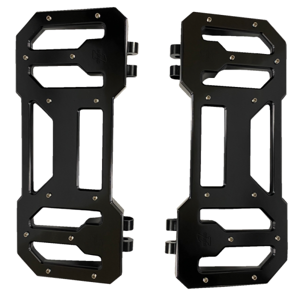 (image for) 12" Billet Driver Floorboards Black