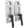 (image for) Elite Height-Adjustable Riser, 4"-6", Clear Anodized