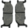 (image for) EBC Organic Front Brake Pads for YAMAHA XV1300 Stryker 11-14