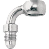 (image for) 90° Banjo Adapter, 3/8"/10 mm, Chrome