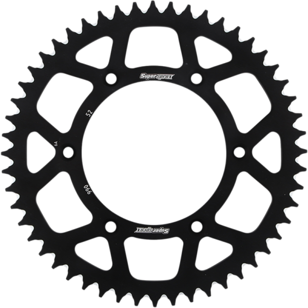(image for) Supersprox Aluminum Rear Sprocket - 52T Black