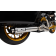 (image for) Arlen Ness Forged Billet Front/Rear Rim, 18" x 5.5", Speed-5 Gold