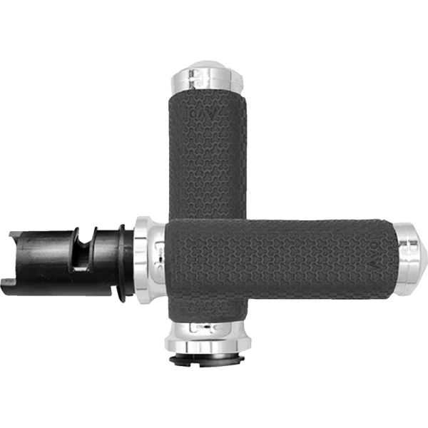 (image for) AVON GRIPS Avon Memory Foam Grips - Medium, Round, Chrome