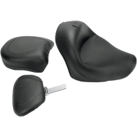 (image for) Studded Wide Touring Seat with Driver Backrest