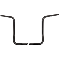 (image for) Round Top Handlebar Gloss Black 16 Inch